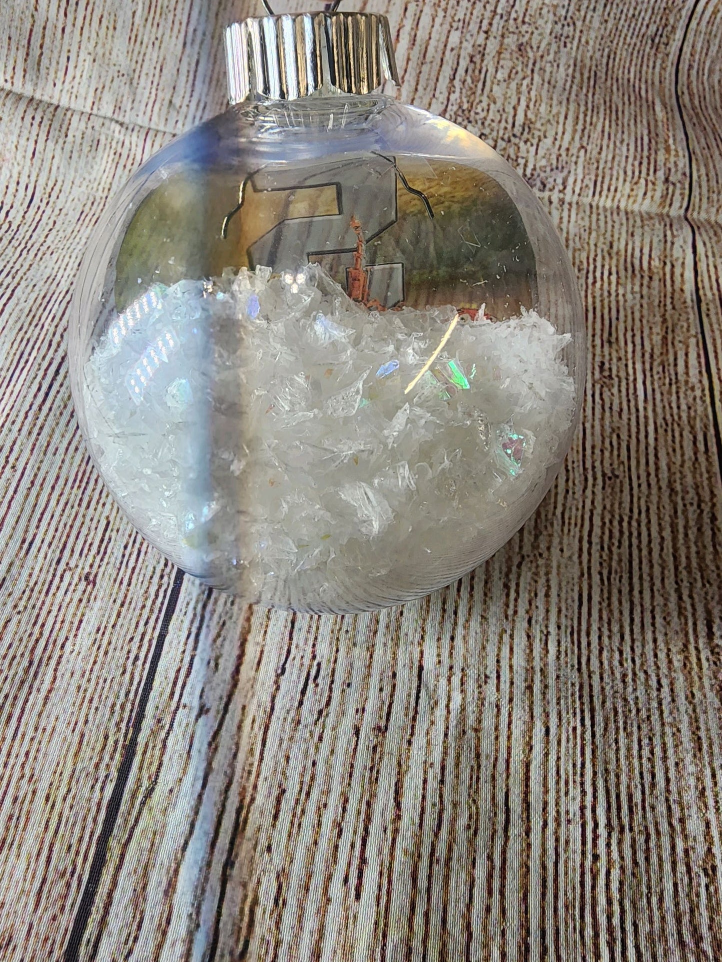 Custom Clear Ornaments