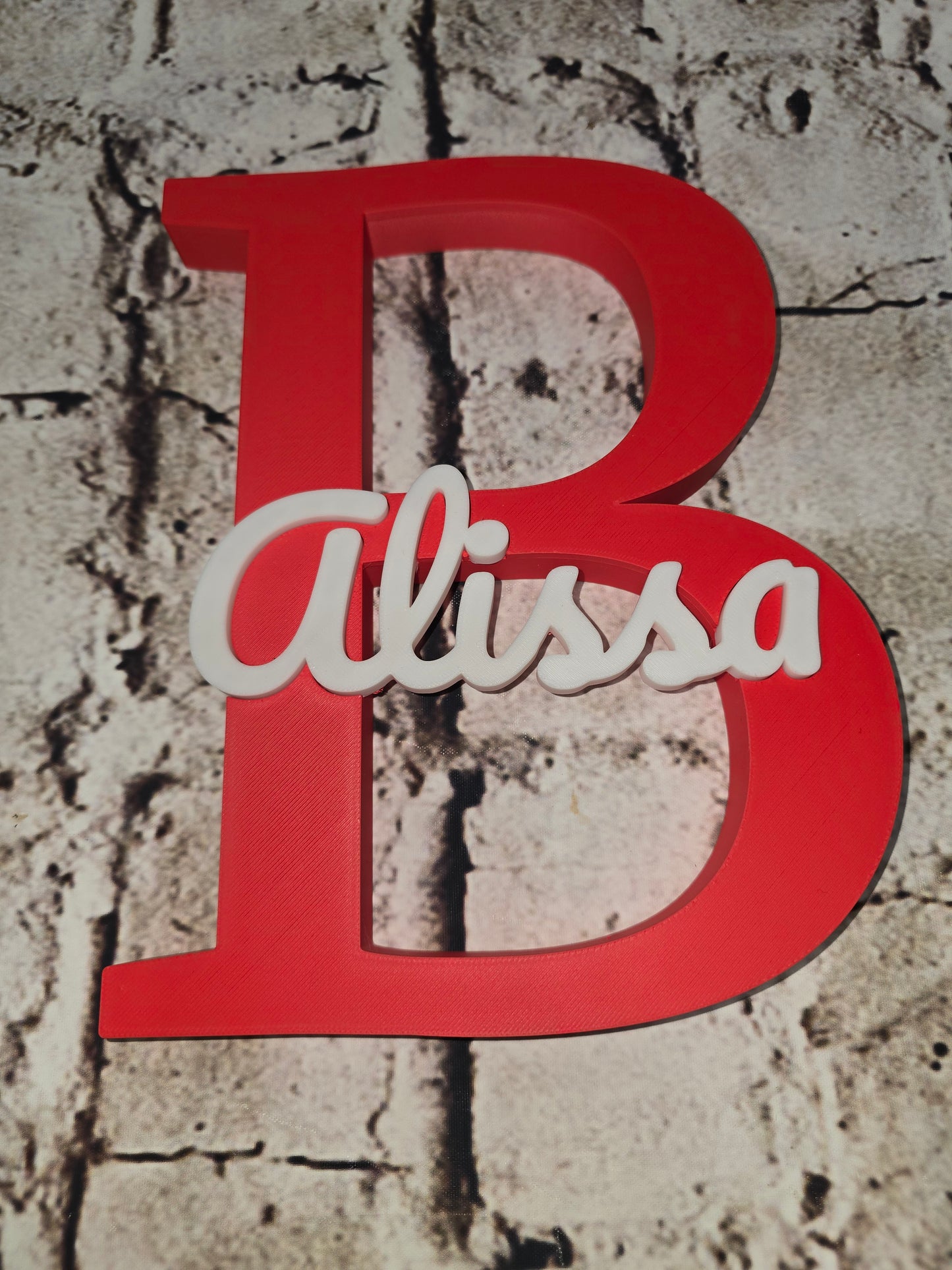 3D Custom Name Plate