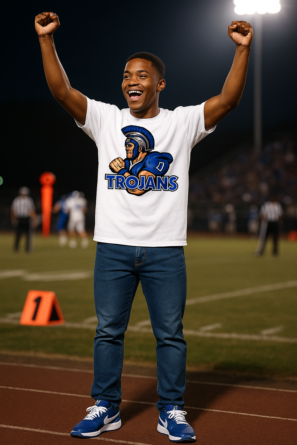Cross Jr Trojans T-Shirt