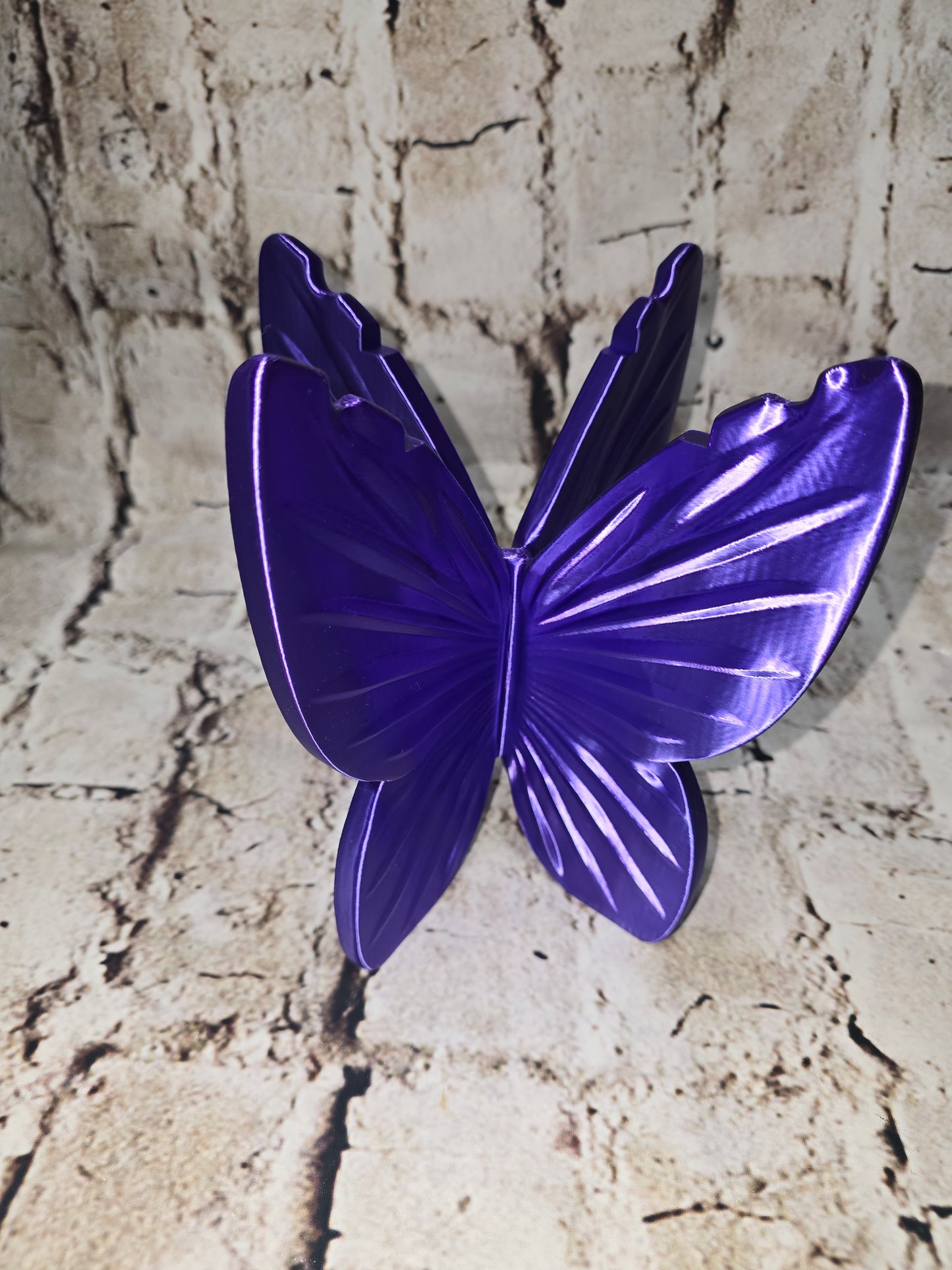 3D Butterfly 3 Wick Candle Holder