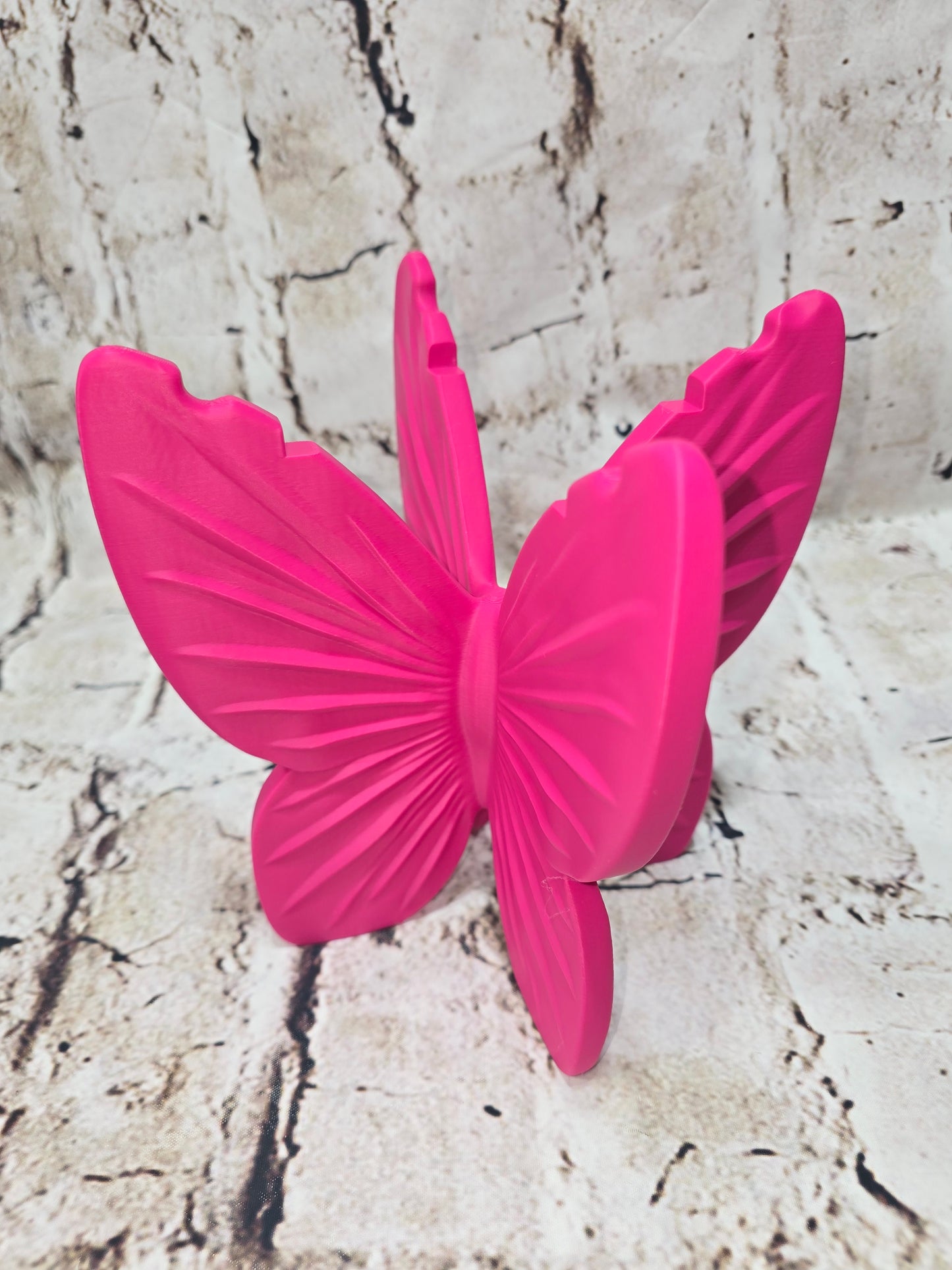 3D Butterfly 3 Wick Candle Holder