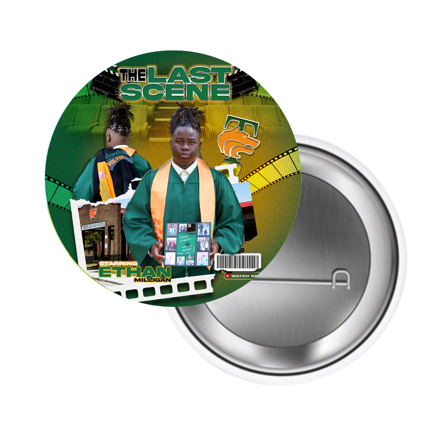 Custom 3" Buttons